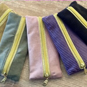 Trousse plate velours